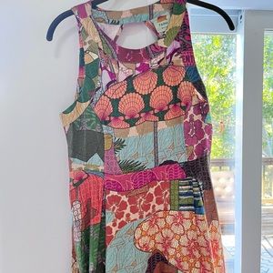 Gorg backless linen Farm Rio dress